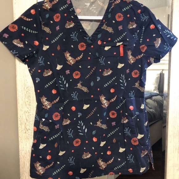 Scrub Kulture Top
